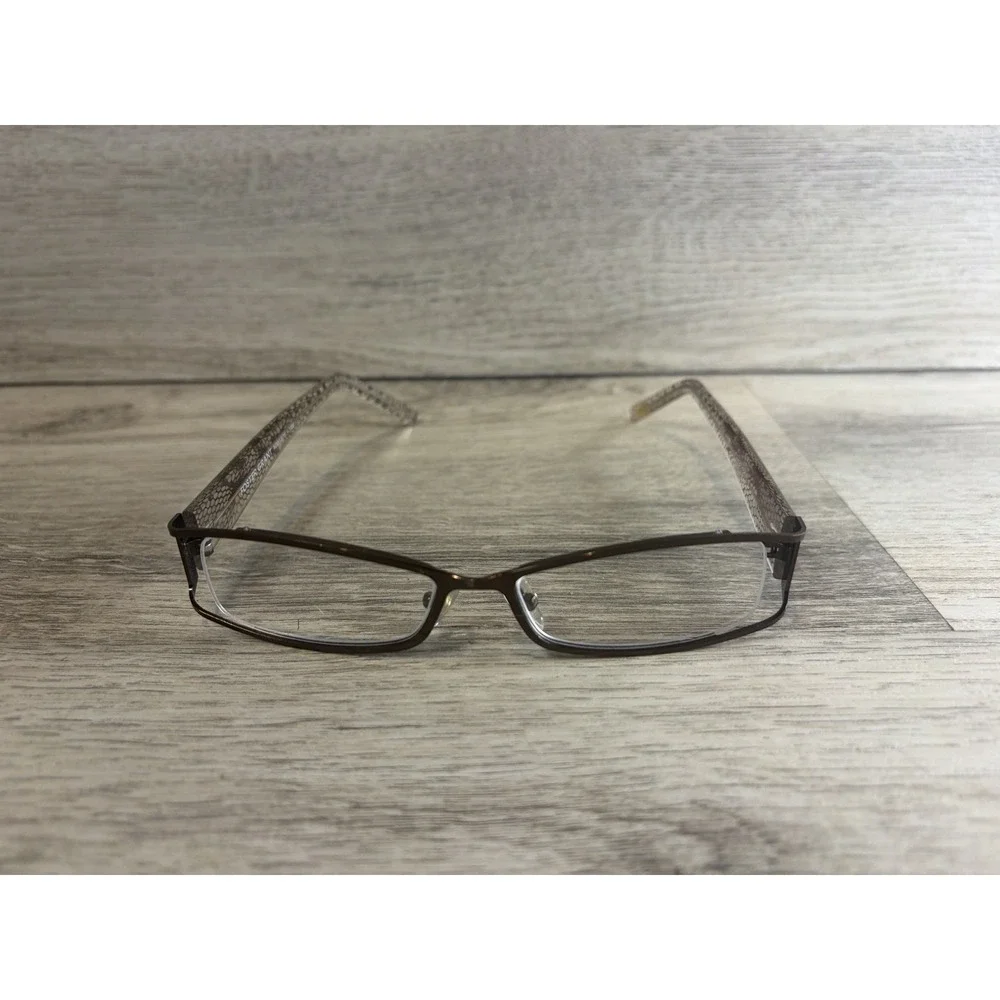 Foster Grant RCO127E Eyeglasses Frames Rectangle‎ Metal Acetate GR2 1230